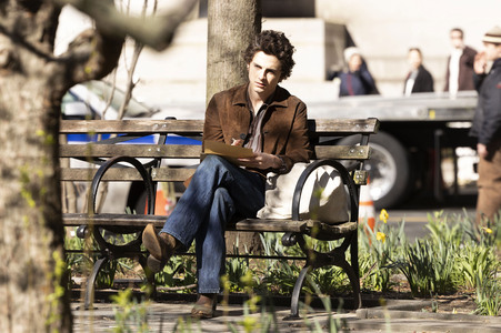 Dreharbeiten 'A Complete Unknown' in New York