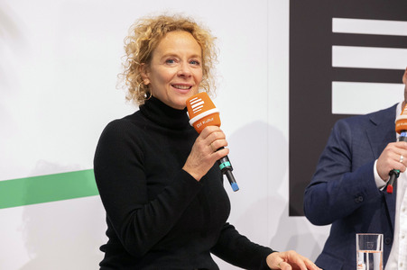Katja Riemann auf der Leipziger Buchmesse 2024