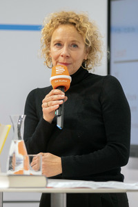 Katja Riemann auf der Leipziger Buchmesse 2024