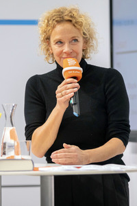 Katja Riemann auf der Leipziger Buchmesse 2024