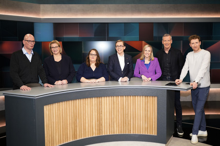 Talkshow 'hart aber fair' in Berlin