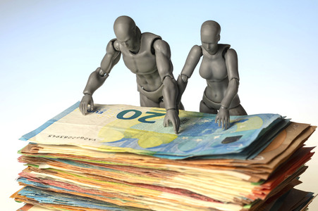 Symbolfoto Barzahlung