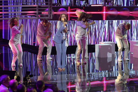 TV-Show 'I migliori anni' in Rom