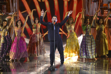 TV-Show 'I migliori anni' in Rom