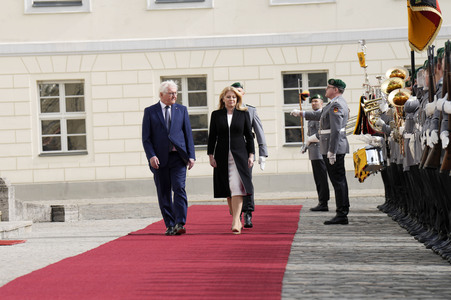 Begrüßung der Präsidentin der Slowakischen Republik in Berlin