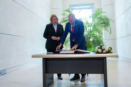 Besuch des israelischen Parlamentspräsidenten im Bundestag in Berlin