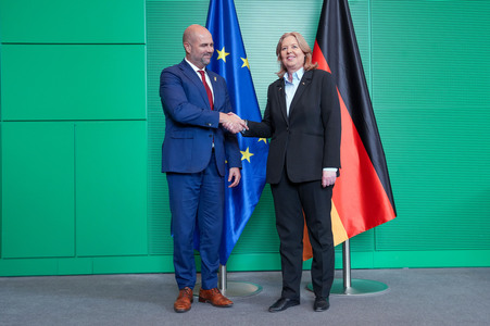 Besuch des israelischen Parlamentspräsidenten im Bundestag in Berlin