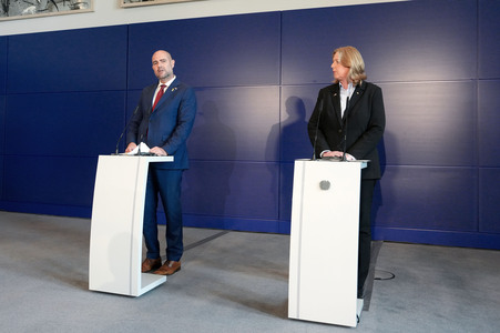 Besuch des israelischen Parlamentspräsidenten im Bundestag in Berlin