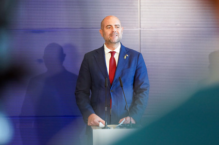 Besuch des israelischen Parlamentspräsidenten im Bundestag in Berlin