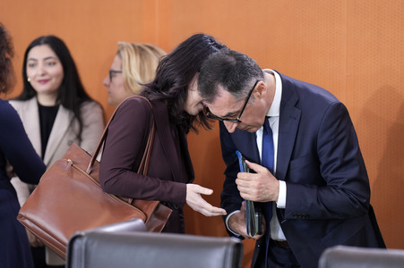 96. Sitzung des Bundeskabinetts in Berlin