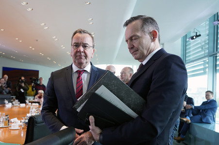 96. Sitzung des Bundeskabinetts in Berlin