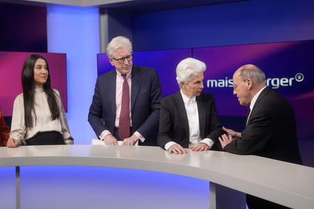 Talkshow 'maischberger' in Berlin