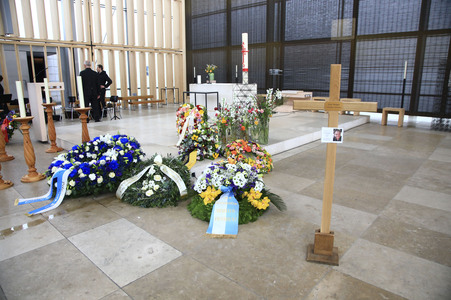 Trauerfeier für Fritz Wepper in München