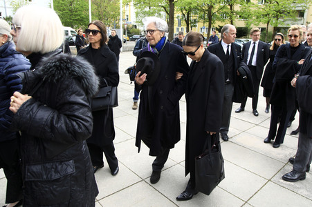 Trauerfeier für Fritz Wepper in München