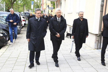 Trauerfeier für Fritz Wepper in München