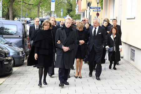 Trauerfeier für Fritz Wepper in München