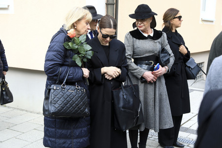 Trauerfeier für Fritz Wepper in München