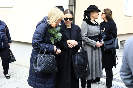 Trauerfeier für Fritz Wepper in München