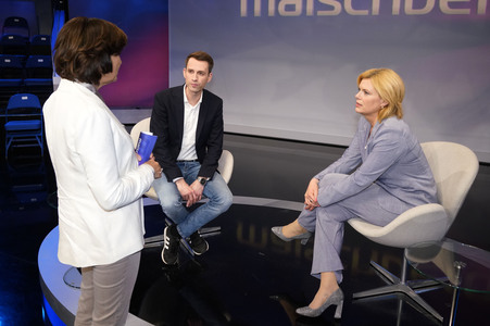 Talkshow 'maischberger' in Berlin