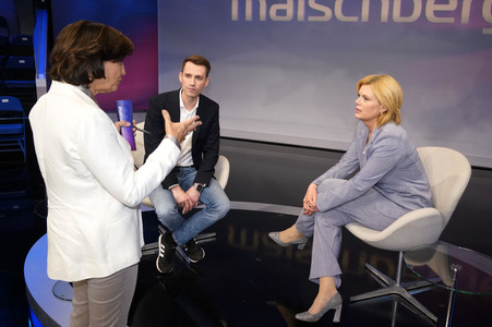 Talkshow 'maischberger' in Berlin
