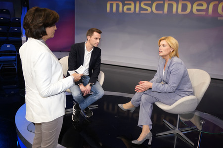 Talkshow 'maischberger' in Berlin