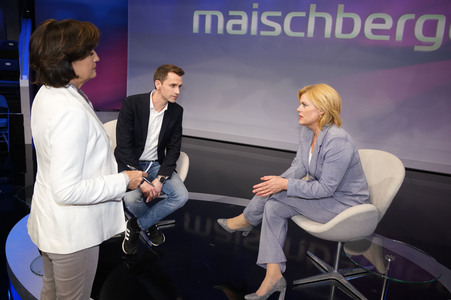Talkshow 'maischberger' in Berlin