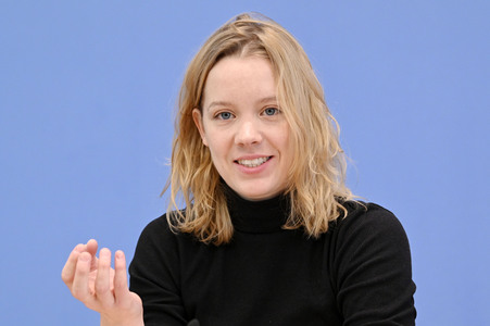 Bundespressekonferenz Zukunftsinvestitionen in Berlin