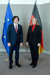 Besuch des Premierministers von Georgien im Bundestag in Berlin