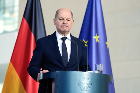 Empfang des Premierministers von Georgien in Berlin