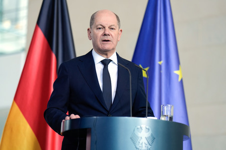 Empfang des Premierministers von Georgien in Berlin