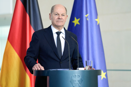 Empfang des Premierministers von Georgien in Berlin