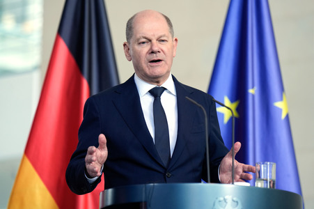 Empfang des Premierministers von Georgien in Berlin