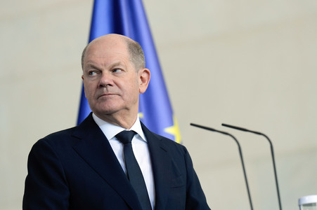 Empfang des Premierministers von Georgien in Berlin