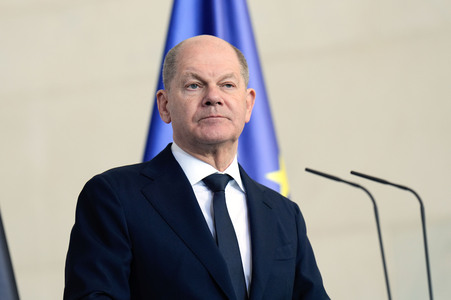 Empfang des Premierministers von Georgien in Berlin