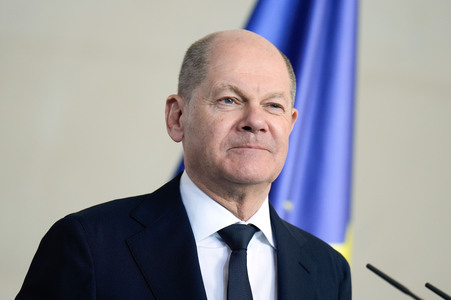 Empfang des Premierministers von Georgien in Berlin