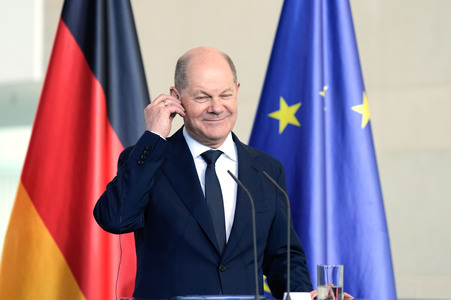 Empfang des Premierministers von Georgien in Berlin