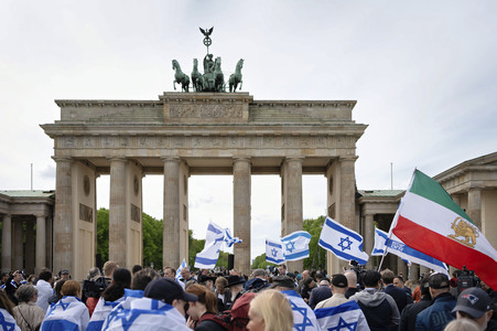 Solidaritätsdemo für Israel in Berlin