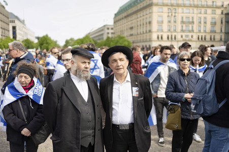 Solidaritätsdemo für Israel in Berlin