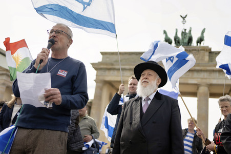 Solidaritätsdemo für Israel in Berlin