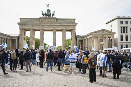 Solidaritätsdemo für Israel in Berlin