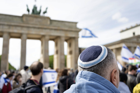 Solidaritätsdemo für Israel in Berlin