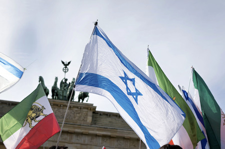 Solidaritätsdemo für Israel in Berlin