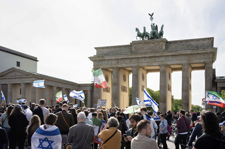 Solidaritätsdemo für Israel in Berlin