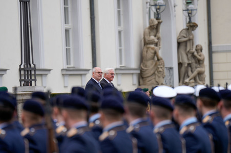 Begrüßung des Präsidenten der Republik Estland in Berlin
