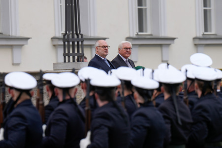 Begrüßung des Präsidenten der Republik Estland in Berlin