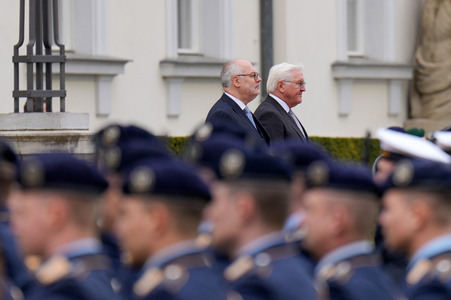 Begrüßung des Präsidenten der Republik Estland in Berlin