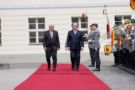 Begrüßung des Präsidenten der Republik Estland in Berlin