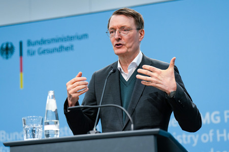 Pressekonferenz zur Krankenhausreform in Berlin