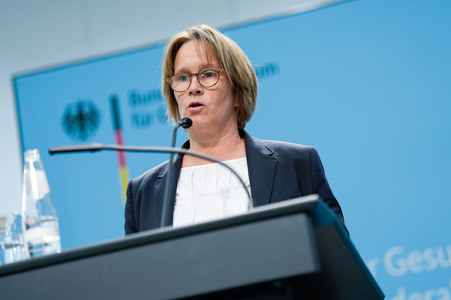 Pressekonferenz zur Krankenhausreform in Berlin
