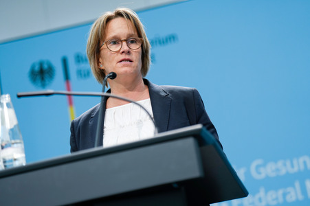 Pressekonferenz zur Krankenhausreform in Berlin